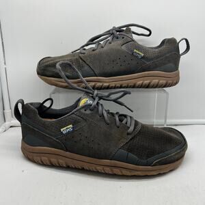 Lems Shoes Mens 10.5 Primal Zen Suede In Graphite Gray Barefoot **flaws